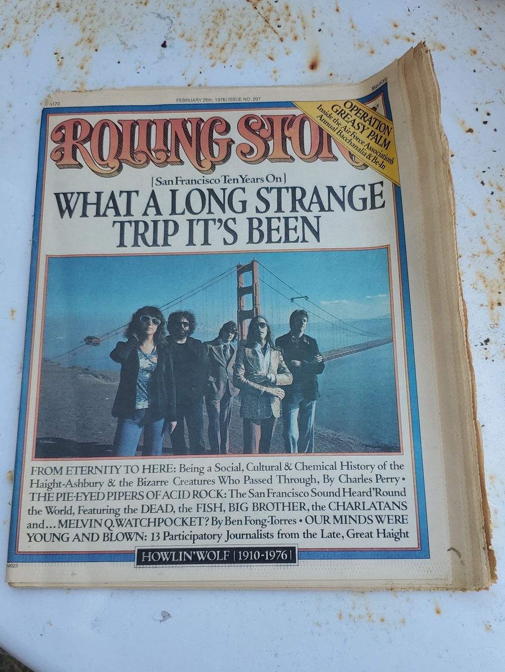 the Rolling Stones Cream Mag. 1976